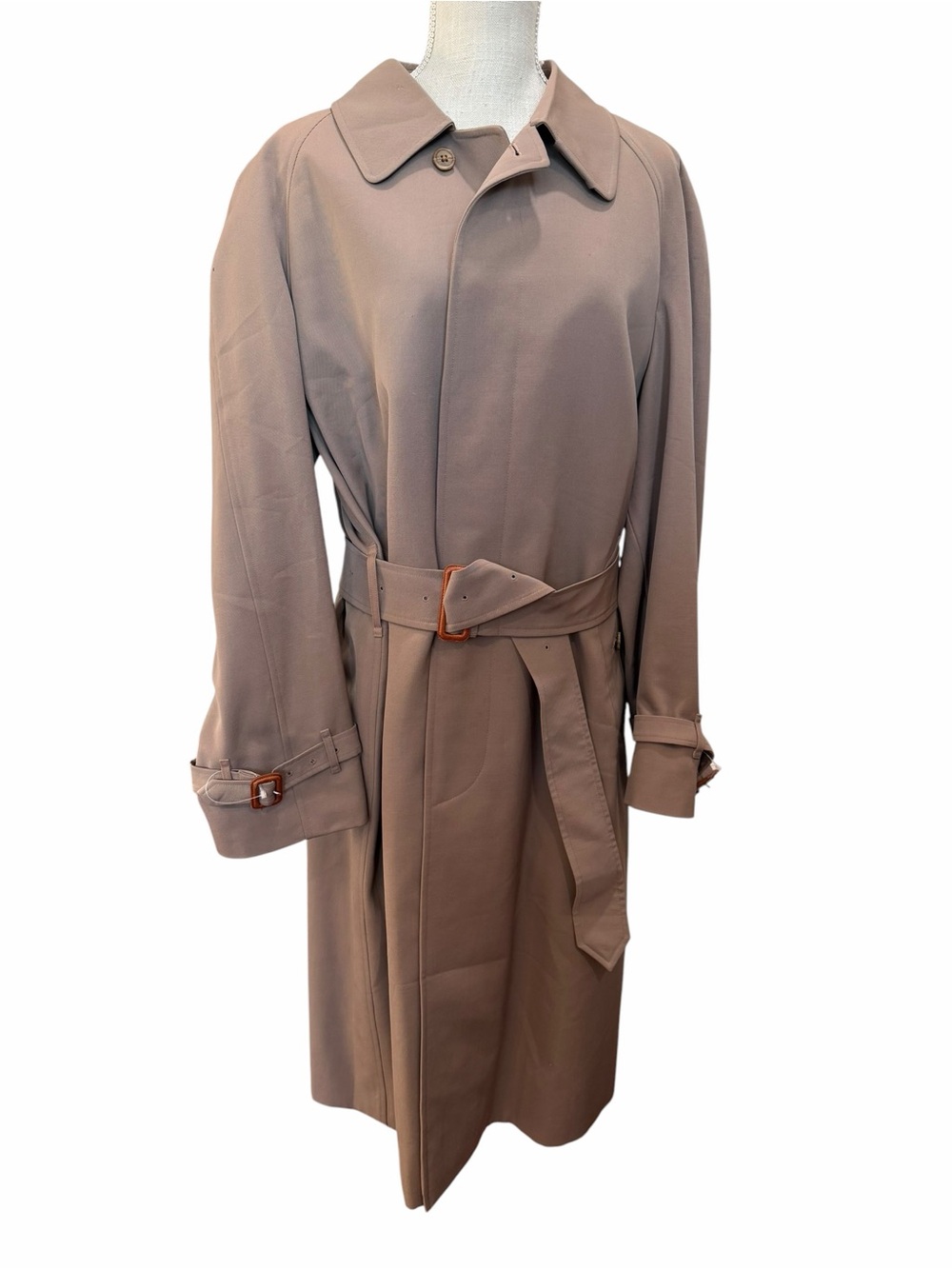 Burberry Brown and Black Labeled Trench Coat - Picture 4 of 7